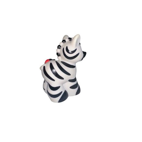 Fisher Price Little People Noah’s Ark ZEBRA + Ladybug Figure Zoo Jungle - Picture 3 of 4